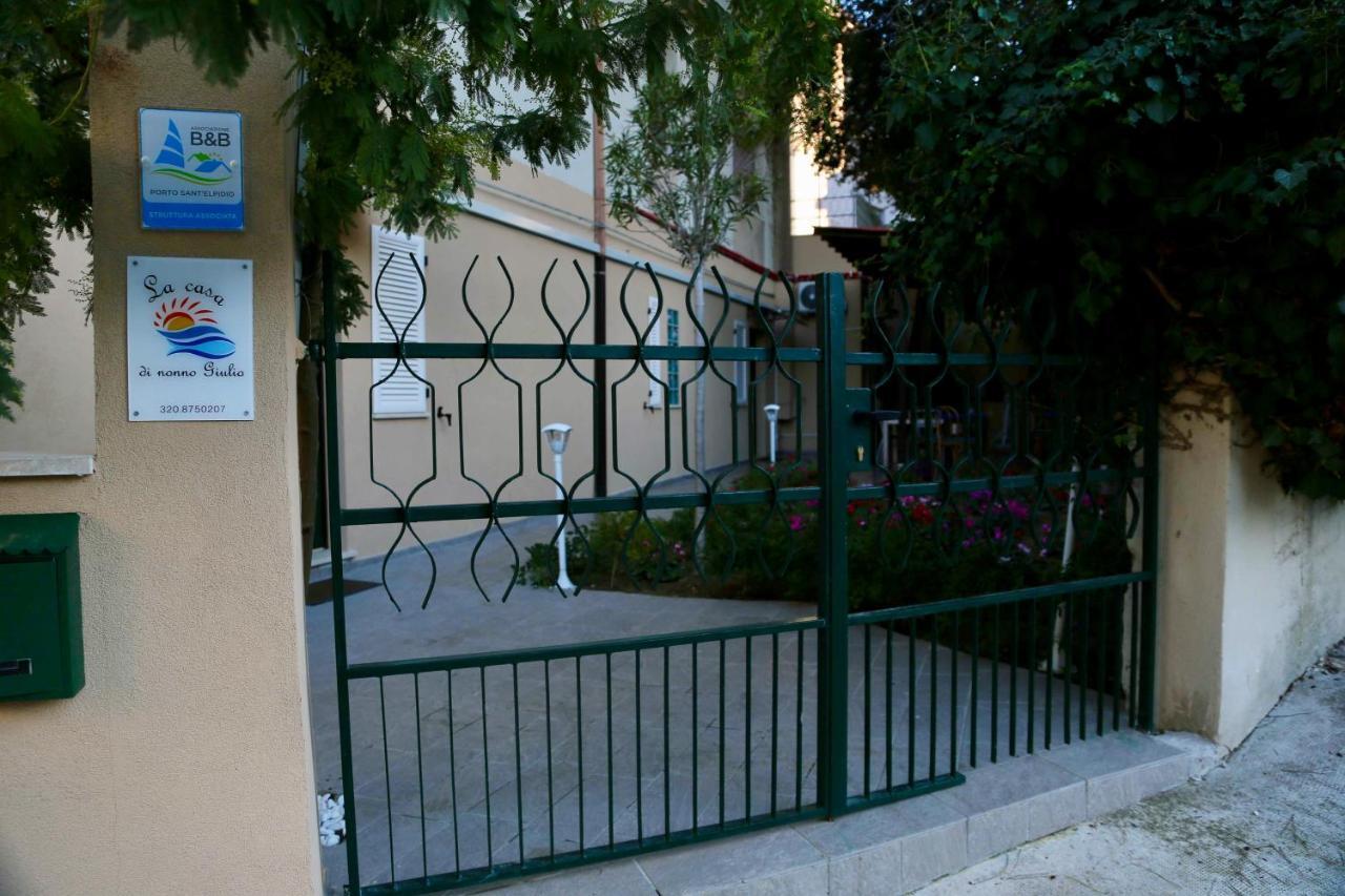 La Casa Di Nonno Giulio Bed and Breakfast Porto SantʼElpidio Buitenkant foto